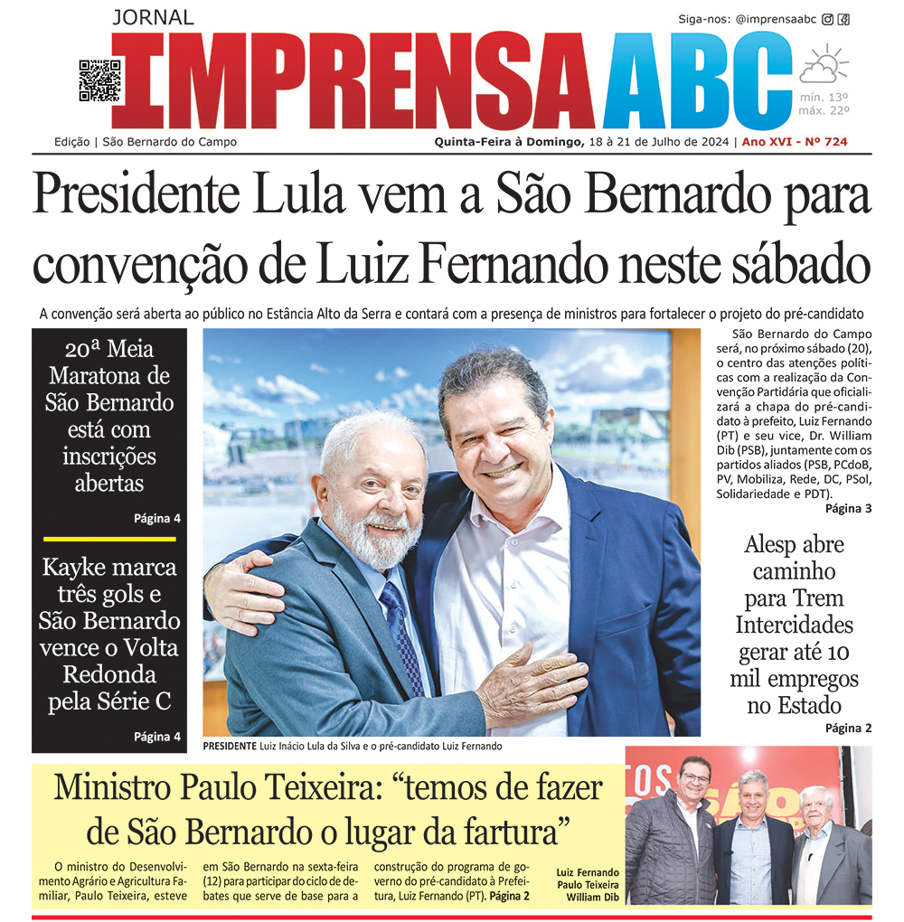 Jornal Imprensa ABC – Edição 724